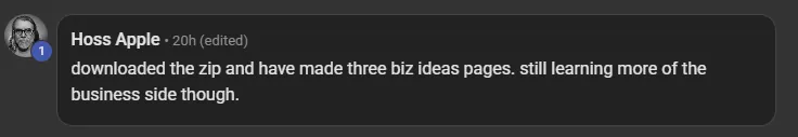 Community member feedback